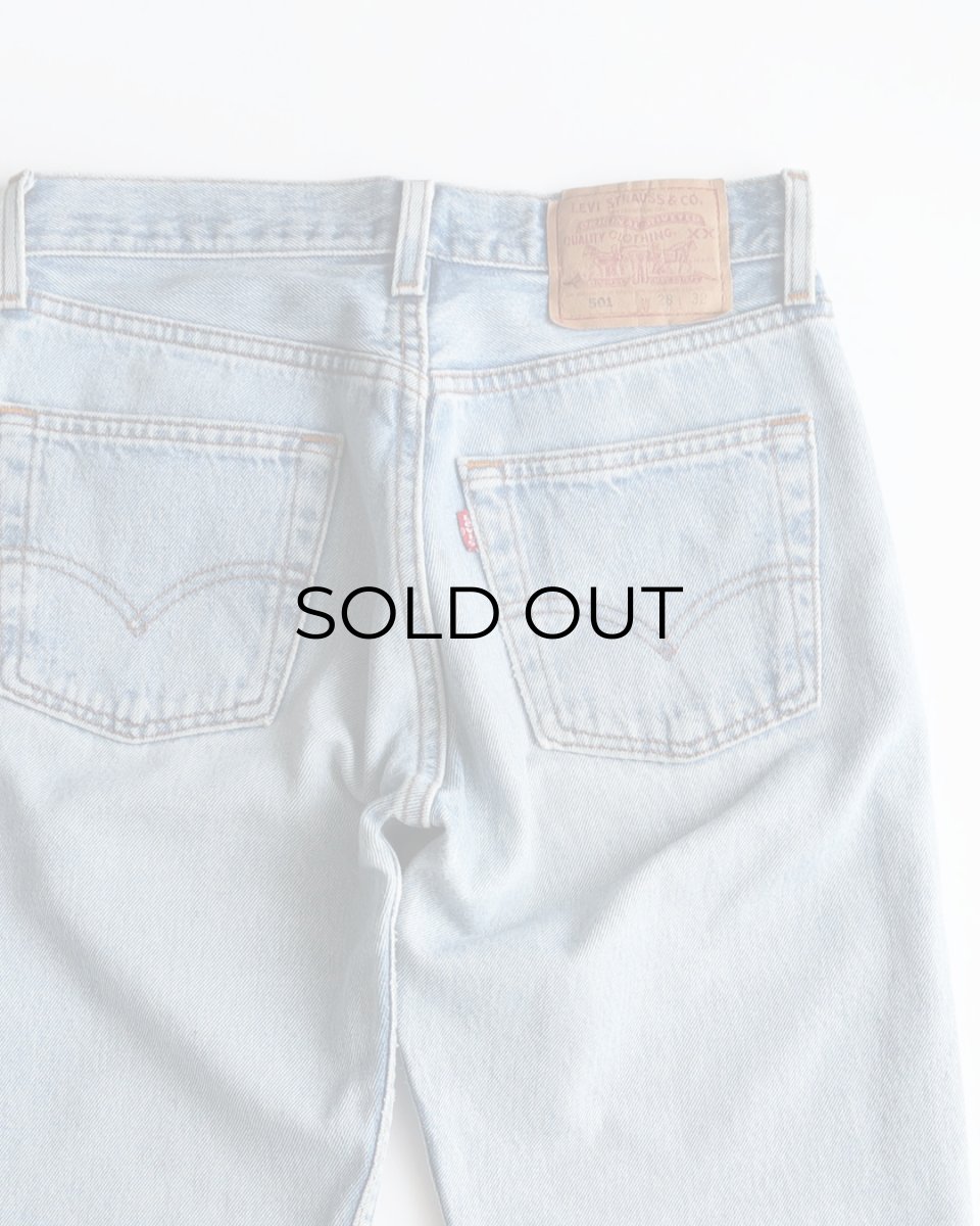 画像7: LEVI'S 501 DENIM PANTS "made in USA" 【W28 x L32 程度】 (7)