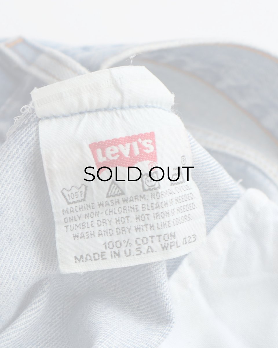 画像10: LEVI'S 501 DENIM PANTS "made in USA" 【W28 x L32 程度】 (10)