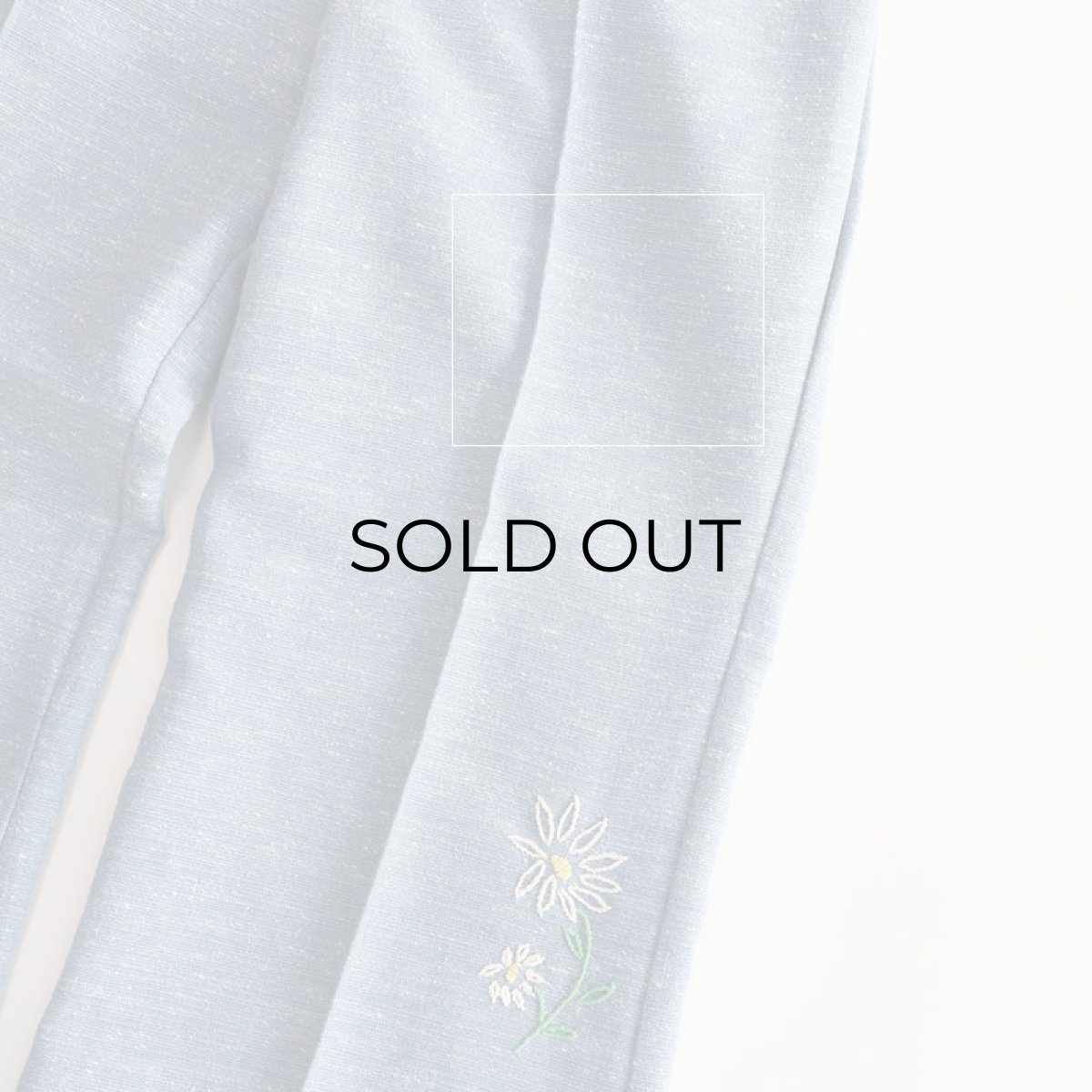 画像13: 70's Lady Wrangler HAND EMBROIDERED FLARE PANTS【W28 x L31 程度】  (13)