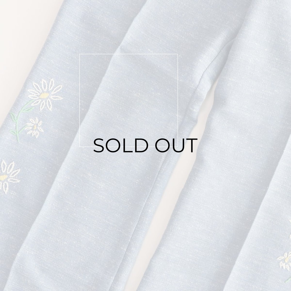 画像12: 70's Lady Wrangler HAND EMBROIDERED FLARE PANTS【W28 x L31 程度】  (12)