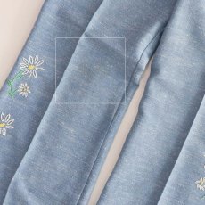 画像12: 70's Lady Wrangler HAND EMBROIDERED FLARE PANTS【W28 x L31 程度】  (12)