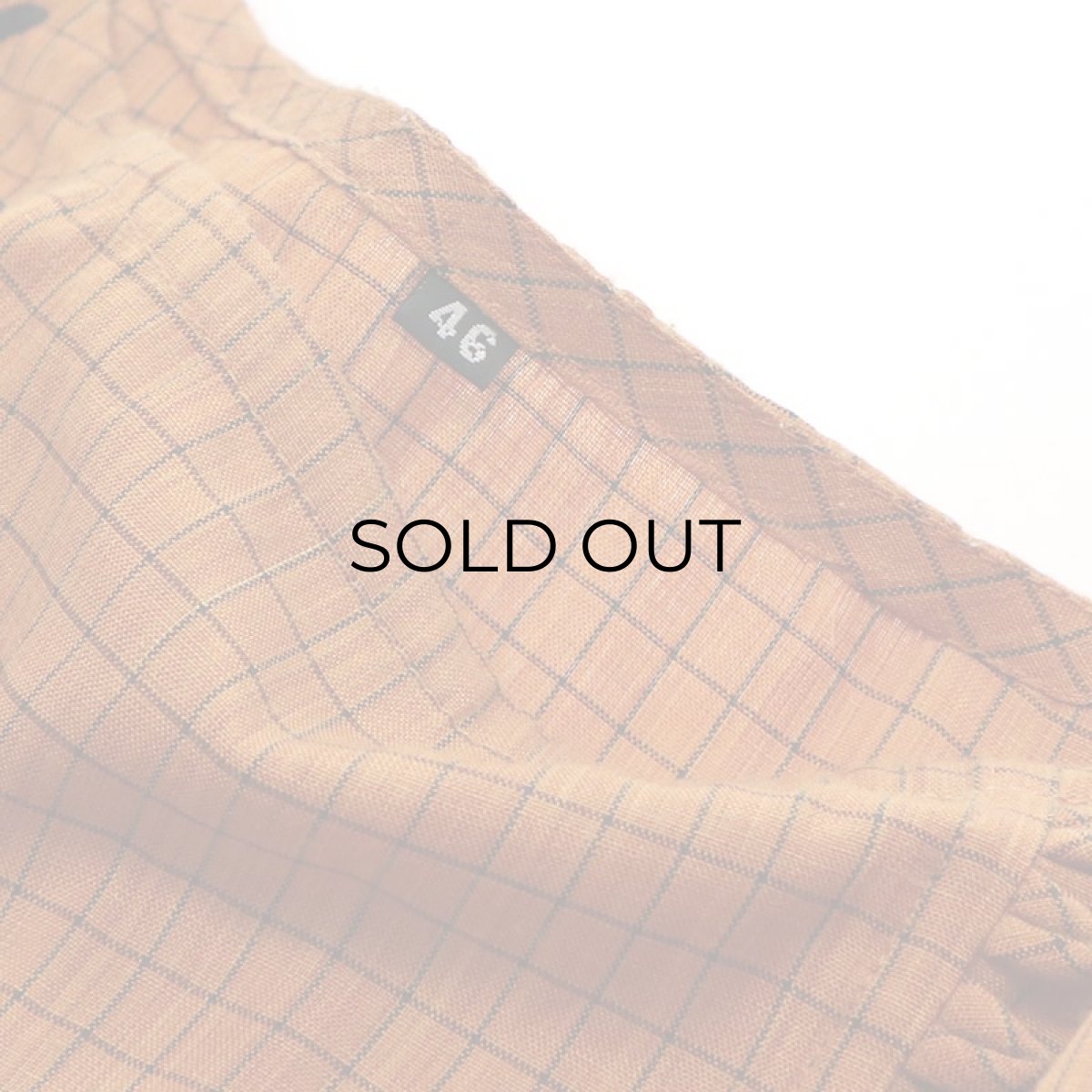 画像7: OLD UNKNOWN BRAND CHECK EMBROIDERED DRESS (7)