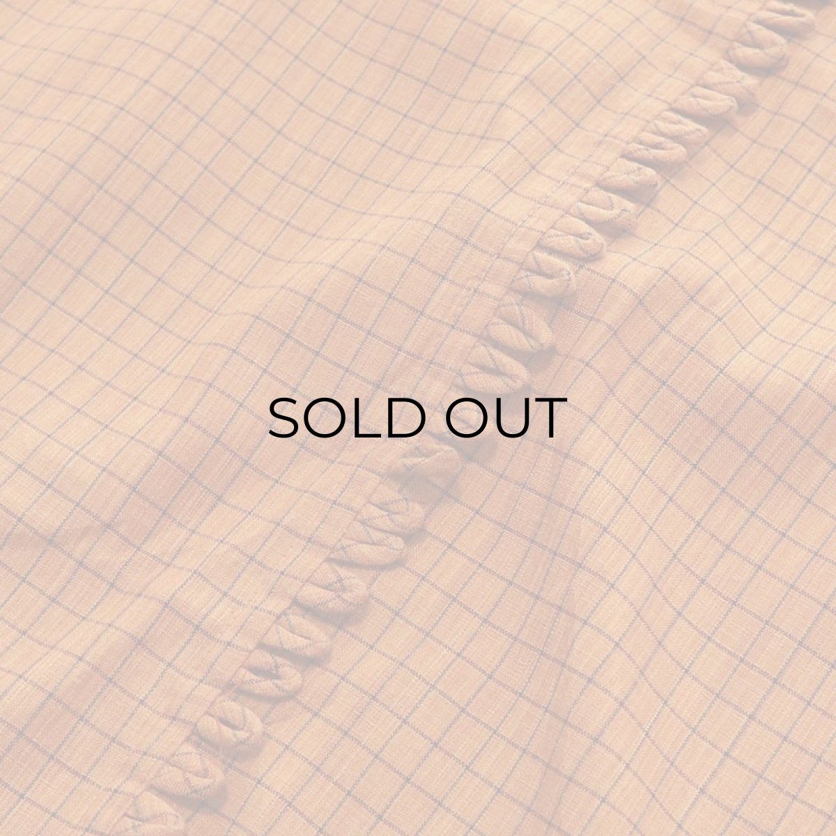 画像6: OLD UNKNOWN BRAND CHECK EMBROIDERED DRESS (6)