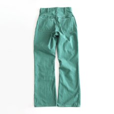 画像3: 70's MONTGOMERY WARD COLOR COTTON MOLESKIN FLARE PANTS【W26 x L29 程度】  (3)