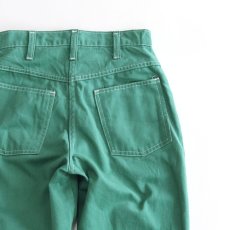 画像6: 70's MONTGOMERY WARD COLOR COTTON MOLESKIN FLARE PANTS【W26 x L29 程度】  (6)