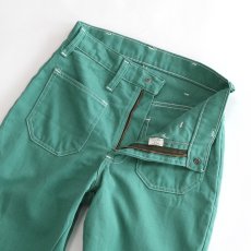 画像4: 70's MONTGOMERY WARD COLOR COTTON MOLESKIN FLARE PANTS【W26 x L29 程度】  (4)