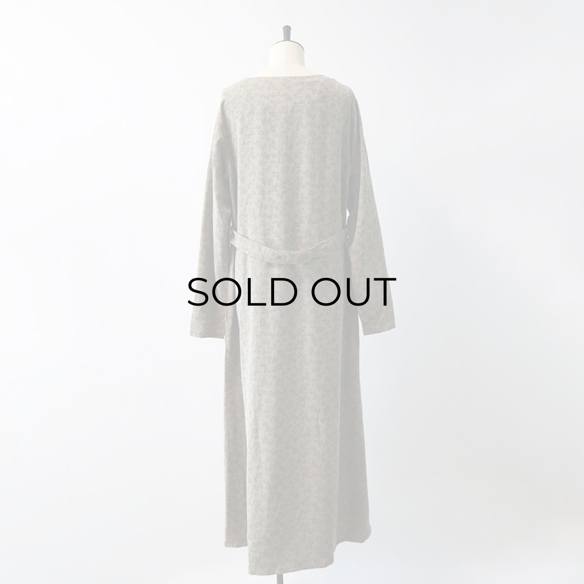 画像13: 90's Eddie Bauer TENCEL LEAF PRINT MAXI DRESS (13)