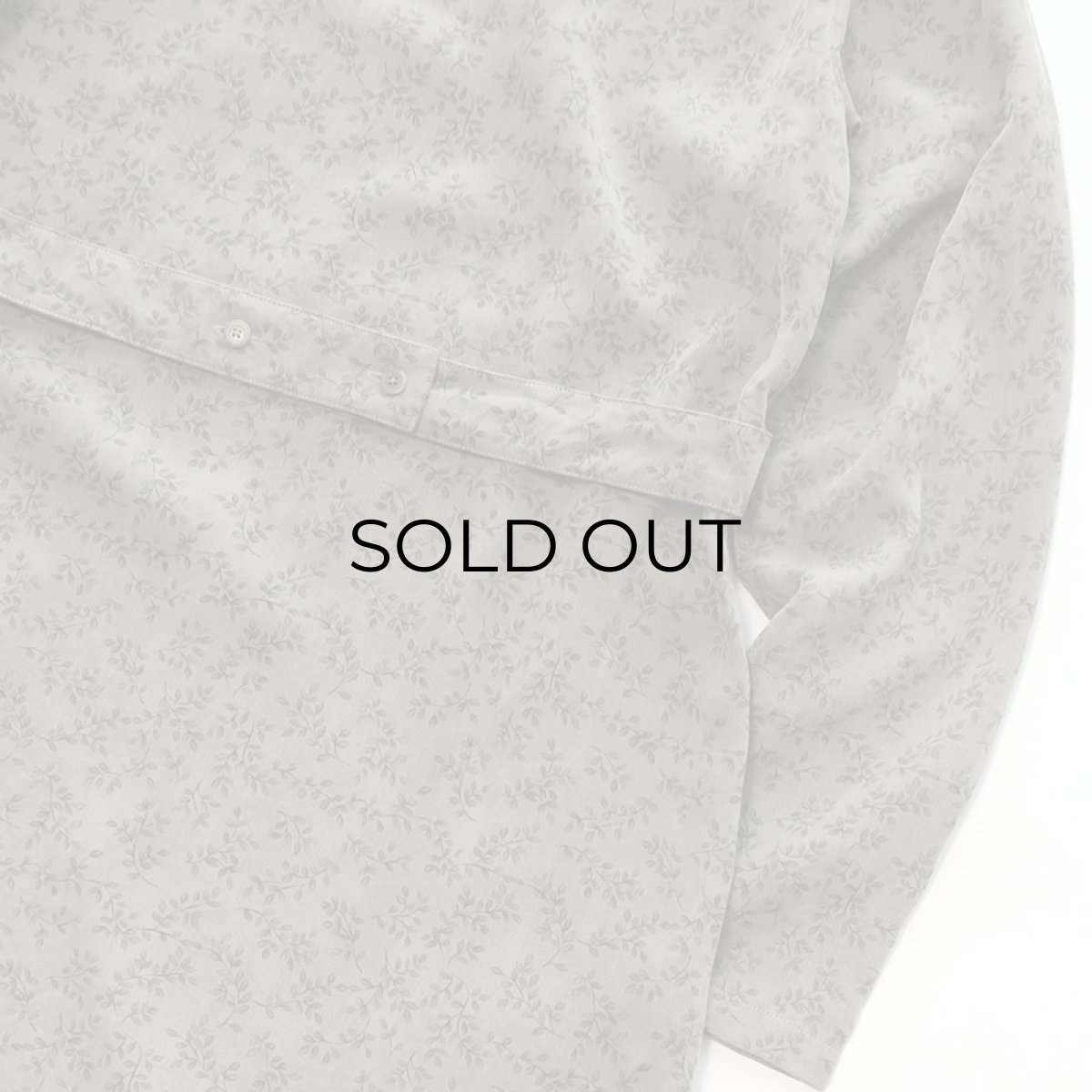 画像7: 90's Eddie Bauer TENCEL LEAF PRINT MAXI DRESS (7)