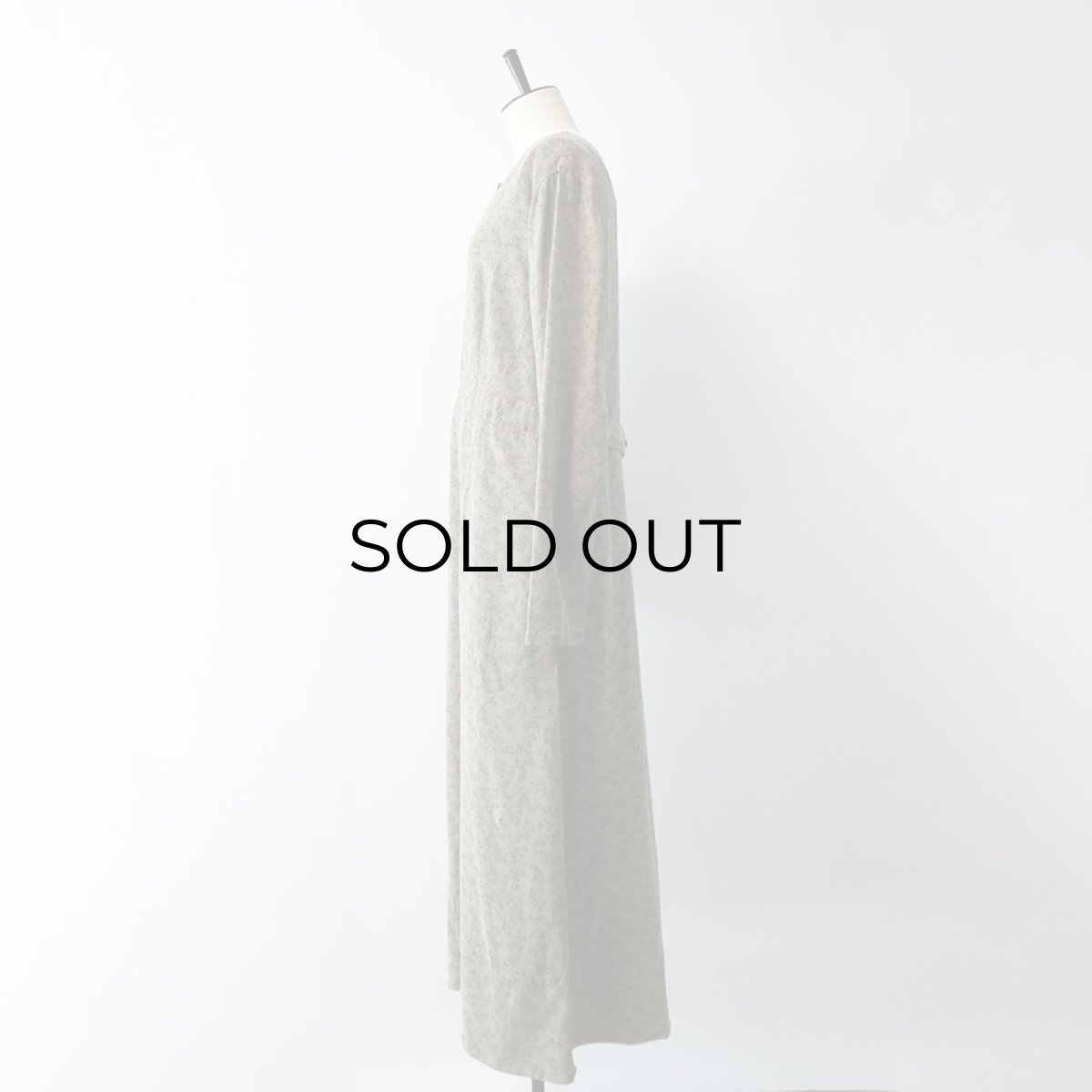 画像12: 90's Eddie Bauer TENCEL LEAF PRINT MAXI DRESS (12)