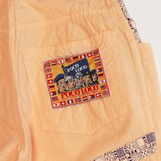 画像11: 80's POCO LOCO COLOR COTTON DESIGN TUCK PANTS "MADE IN FRANCE"【W27 x L31 程度】 (11)