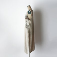 画像2: CANVASBACKS LINEN RAYON N/S DRESS "MADE IN USA" (2)