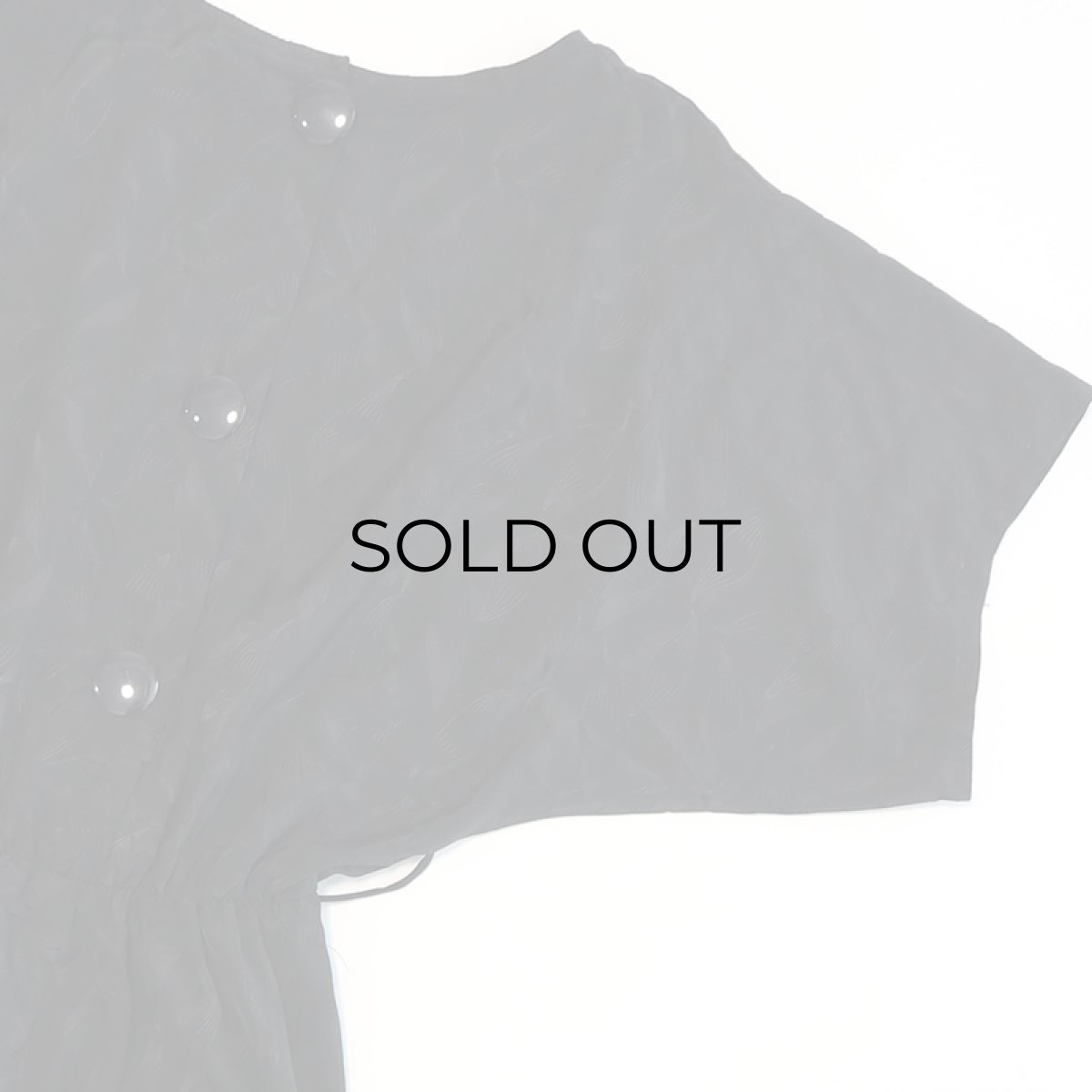 画像6: OLD UNKNOWN BRAND WIDE SHORT SLEEVE JUMP SUIT (6)