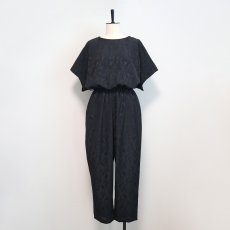 画像12: OLD UNKNOWN BRAND WIDE SHORT SLEEVE JUMP SUIT (12)