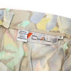 画像7: CHAUS DULL COLOR PRINT FLARE SKIRT (7)