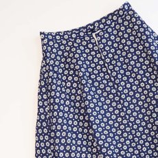 画像3: 60's UNKNOWN BRAND FLOWER PRINT FLARE SKIRT (3)