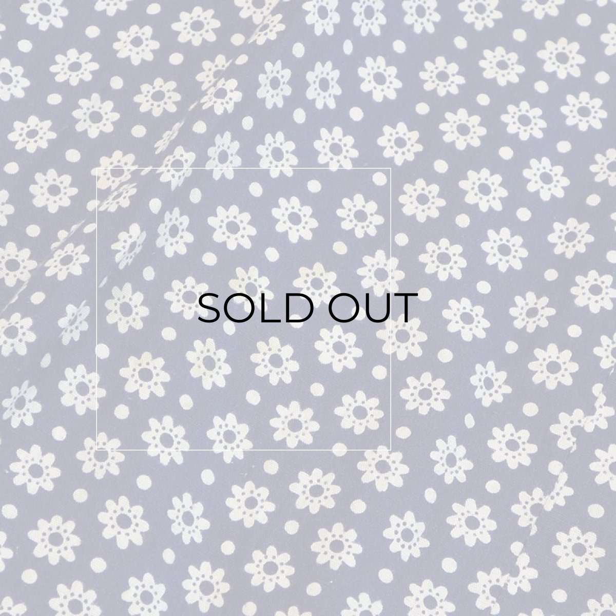 画像8: 60's UNKNOWN BRAND FLOWER PRINT FLARE SKIRT (8)