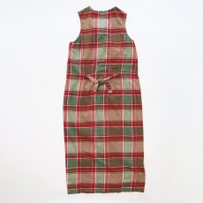 画像2: G.H. BASS & Co. COTTON CHECK N/S FRONT BUTTON DRESS (2)