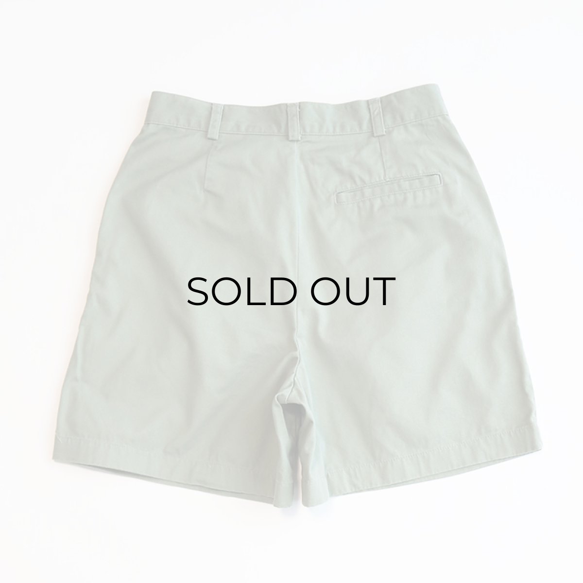 画像2: DOCKERS COTTON TWILL TUCK SHORTS (2)