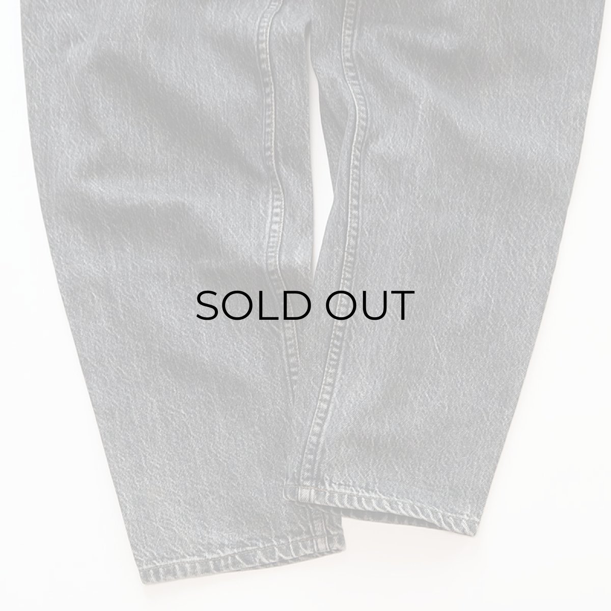 画像7: 〜90's LEVI'S 727 "SILVER TAB" BLACK DENIM RELAXED FIT TAPERED PANTS "MADE IN BELGIUM" 【W28 x L30 程度】 (7)
