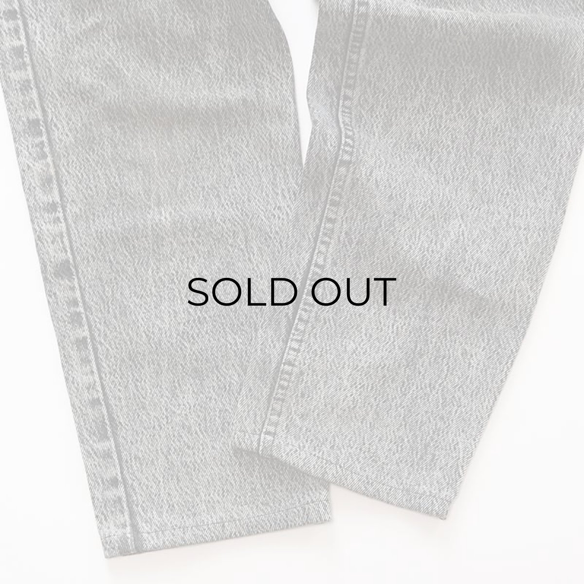 画像8: 80's LEVI'S 550 WHITE WASHED BLACK DENIM RELAXED FIT TAPERED PANTS "made in USA" 【W29 x L30 程度】 (8)