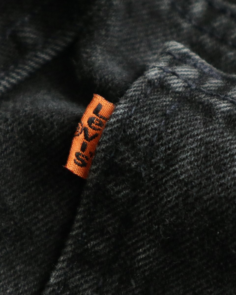 画像8: LEVI'S 912 BLACK DENIM WOMEN'S SLIM FIT PANTS "made in USA" 【W28 x L30.5 程度】 (8)