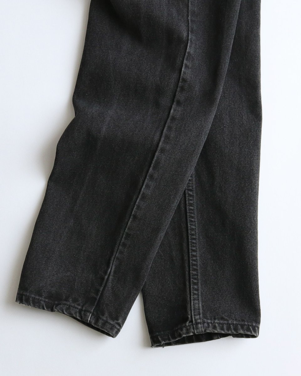 画像5: LEVI'S 912 BLACK DENIM WOMEN'S SLIM FIT PANTS "made in USA" 【W28 x L30.5 程度】 (5)