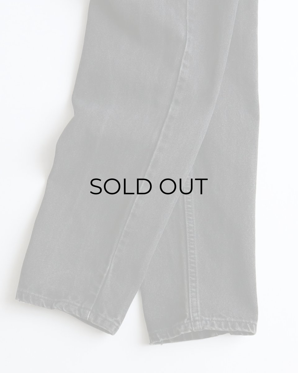 画像5: LEVI'S 912 BLACK DENIM WOMEN'S SLIM FIT PANTS "made in USA" 【W28 x L30.5 程度】 (5)