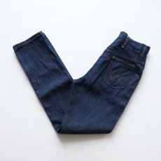 画像1: 60's Wrangler COTTON DENIM WOMEN'S SLIM FIT PANTS 【SIZE : W26 x L29.5 程度】 (1)