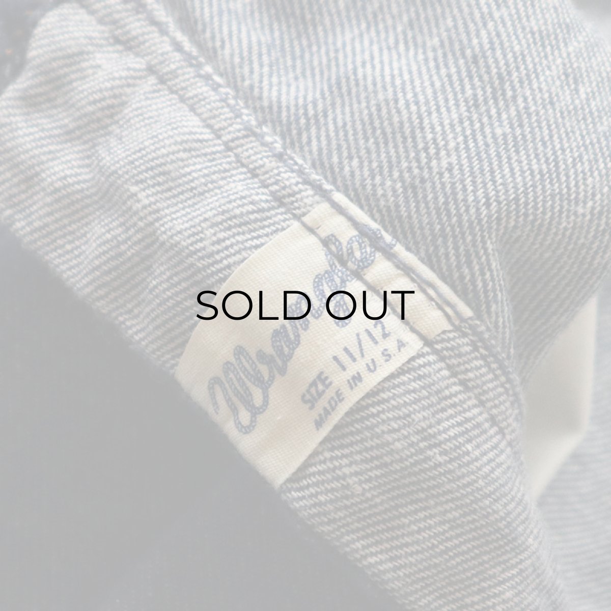 画像11: 60's Wrangler COTTON DENIM WOMEN'S SLIM FIT PANTS 【SIZE : W26 x L29.5 程度】 (11)