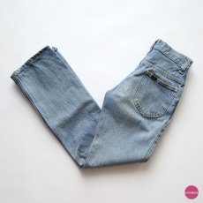 画像1: 〜80's Lee UNKNOWN MODEL DENIM WOMEN'S PANTS "MADE IN USA" 【SIZE : W26 x L30 程度】 (1)