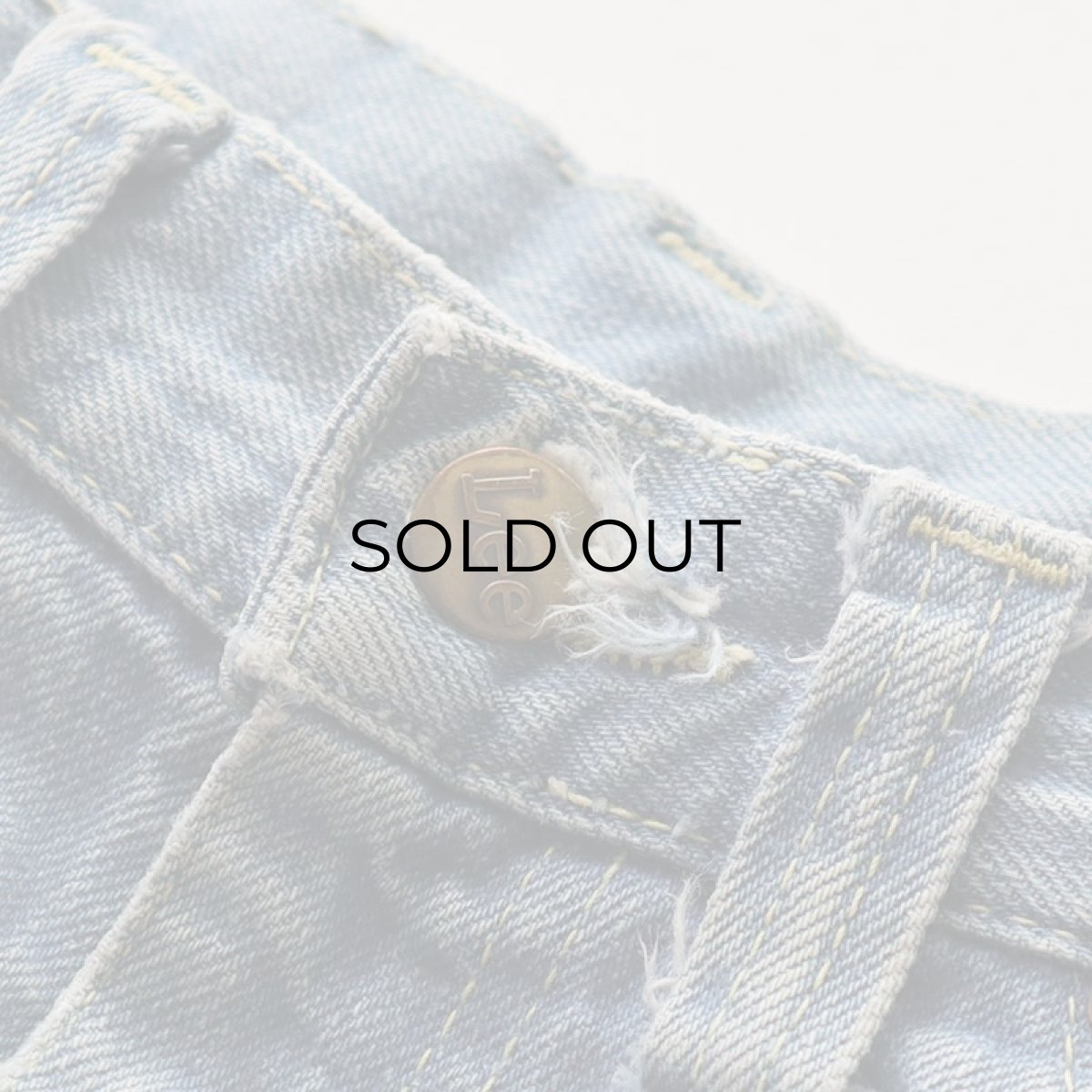 画像8: 〜80's Lee UNKNOWN MODEL DENIM WOMEN'S PANTS "MADE IN USA" 【SIZE : W26 x L30 程度】 (8)