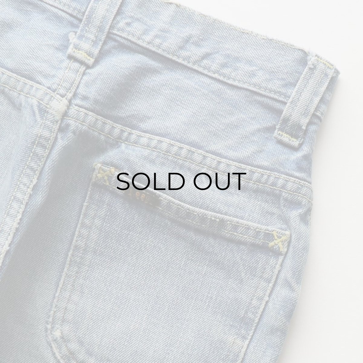 画像10: 〜80's Lee UNKNOWN MODEL DENIM WOMEN'S PANTS "MADE IN USA" 【SIZE : W26 x L30 程度】 (10)