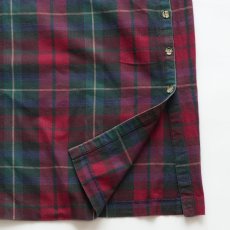 画像4: FSTOP COTTON CHECK SIDE BUTTON MIMOLET SKIRT "MADE IN USA" (4)