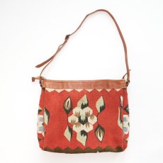 画像2: CARPETBAGS OF AMERICA LEATHER x RUG SHOULDER BAG (2)