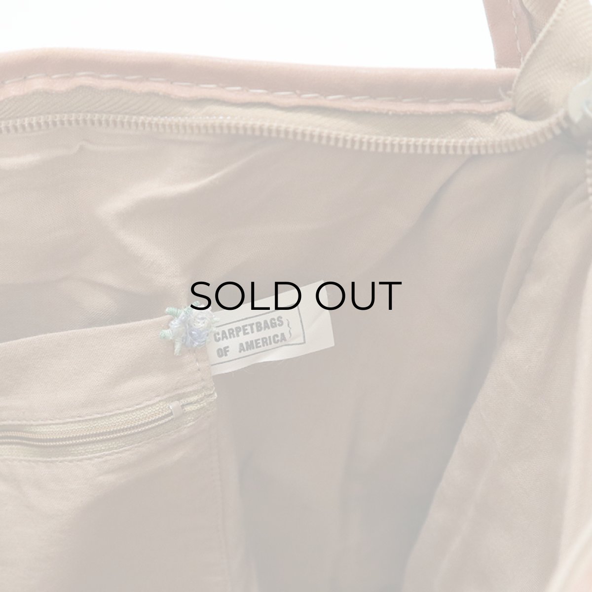 画像7: CARPETBAGS OF AMERICA LEATHER x RUG SHOULDER BAG (7)