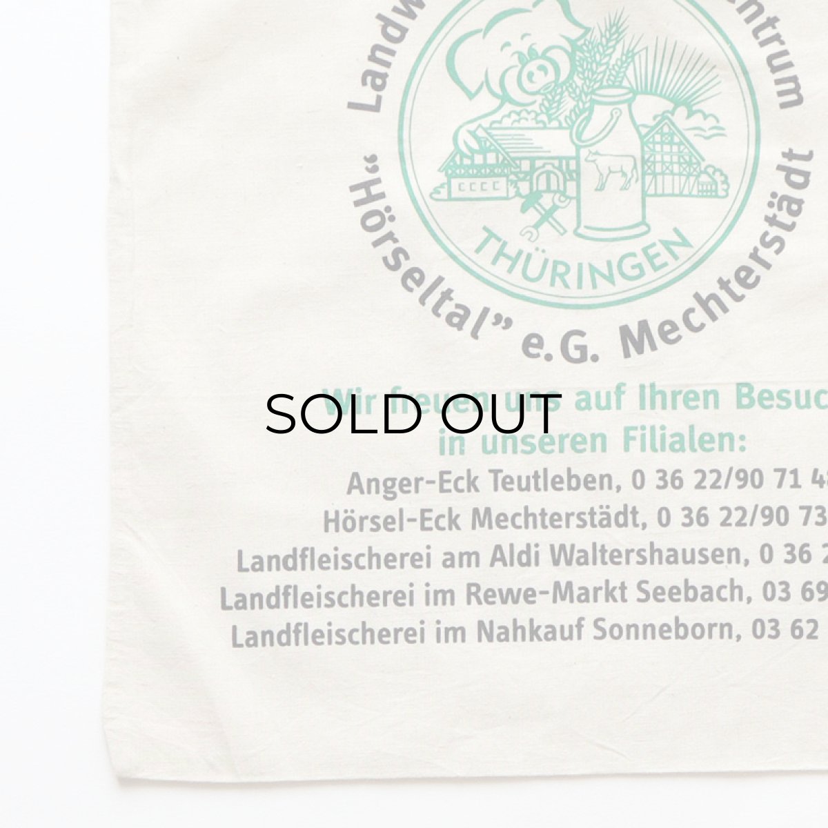 画像4: COTTON PRINT TOTE BAG (4)