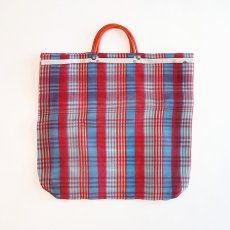 画像1: OLD CHECK MARKET TOTE BAG (1)