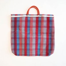 画像2: OLD CHECK MARKET TOTE BAG (2)