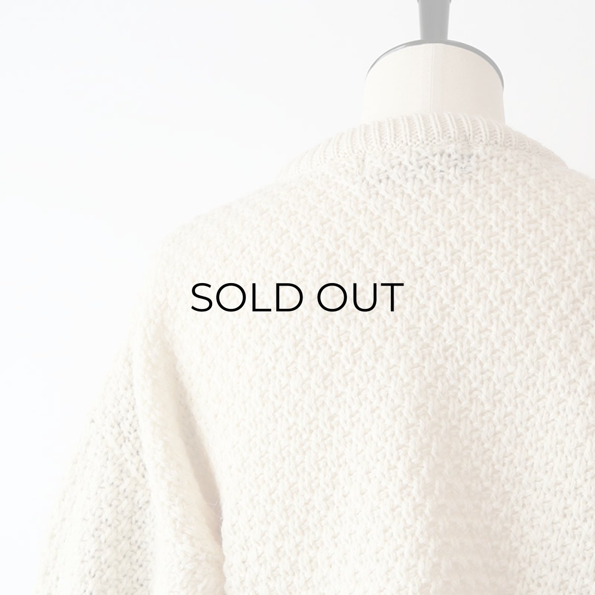 画像8: OLD Murray Brothers WOOL HAND KNIT FISHERMAN'S SWEATER (8)