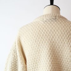 画像8: OLD Murray Brothers WOOL HAND KNIT FISHERMAN'S SWEATER (8)