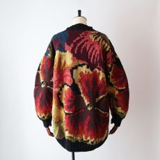 画像10: wrapped in GLORY WOOL JACQUARD HAND KNIT SWEATER (10)