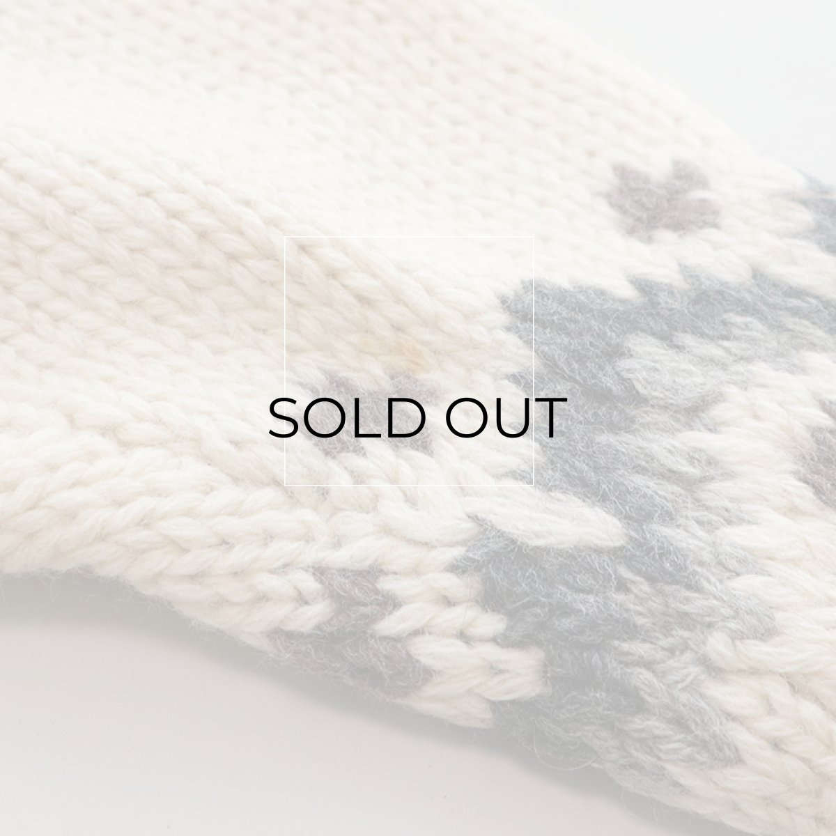 画像6: OLD UNKNOWN BRAND WOOL HAND KNIT NORDIC SWEATER (6)