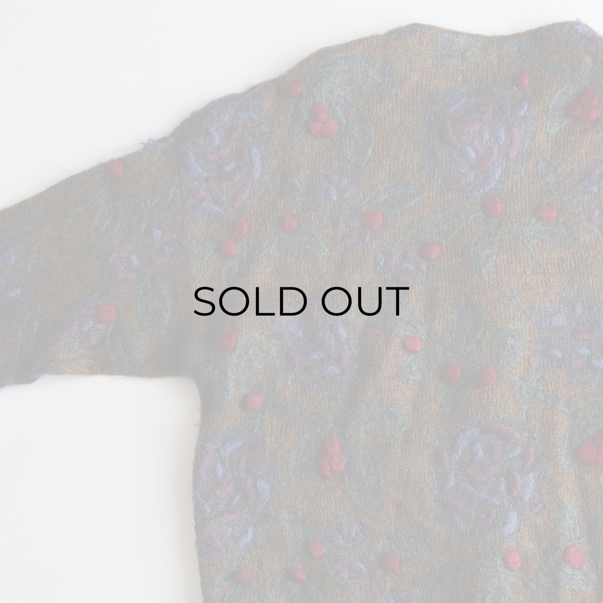 画像5: 80's EXPRESS TRICOT MOHAIR ACRYLIC KNIT CARDIGAN (5)