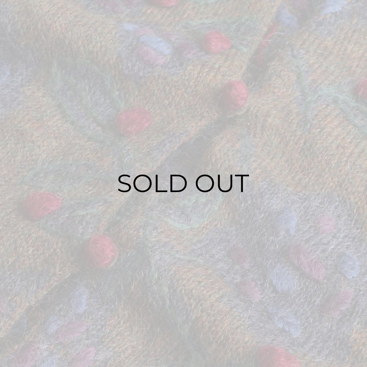 画像7: 80's EXPRESS TRICOT MOHAIR ACRYLIC KNIT CARDIGAN (7)