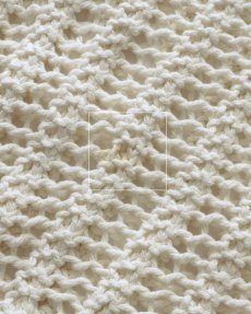 画像6: UNKNOWN BRAND SUMMER MESH KNIT S/S BOATNECK TOP (6)
