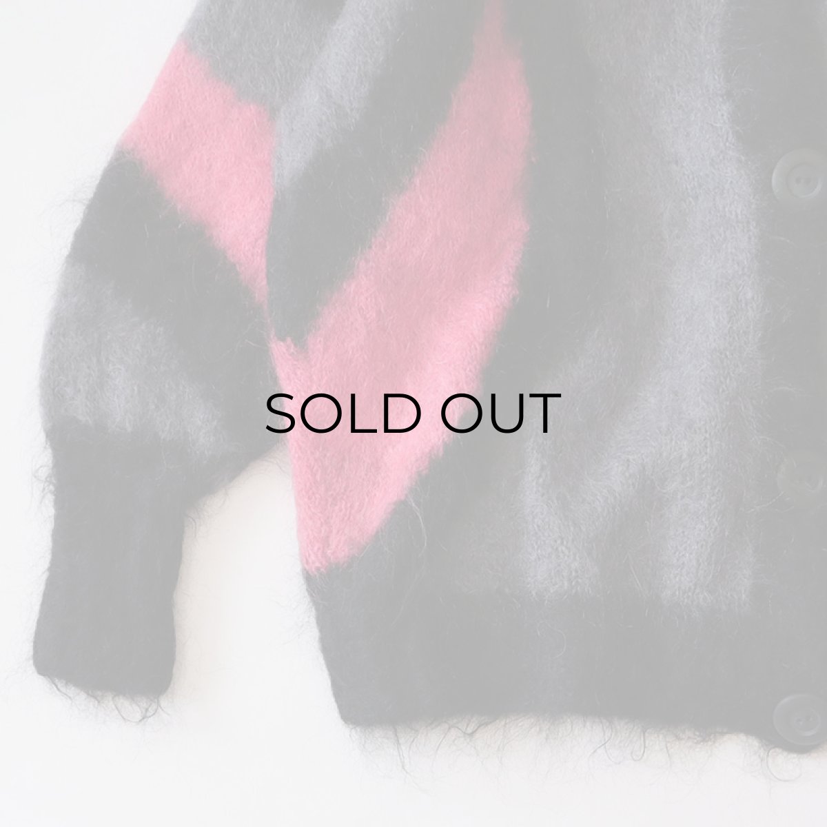 画像4: OLD UNKNOWN BRAND MOHAIR KNIT DESIGN CARDIGAN (4)