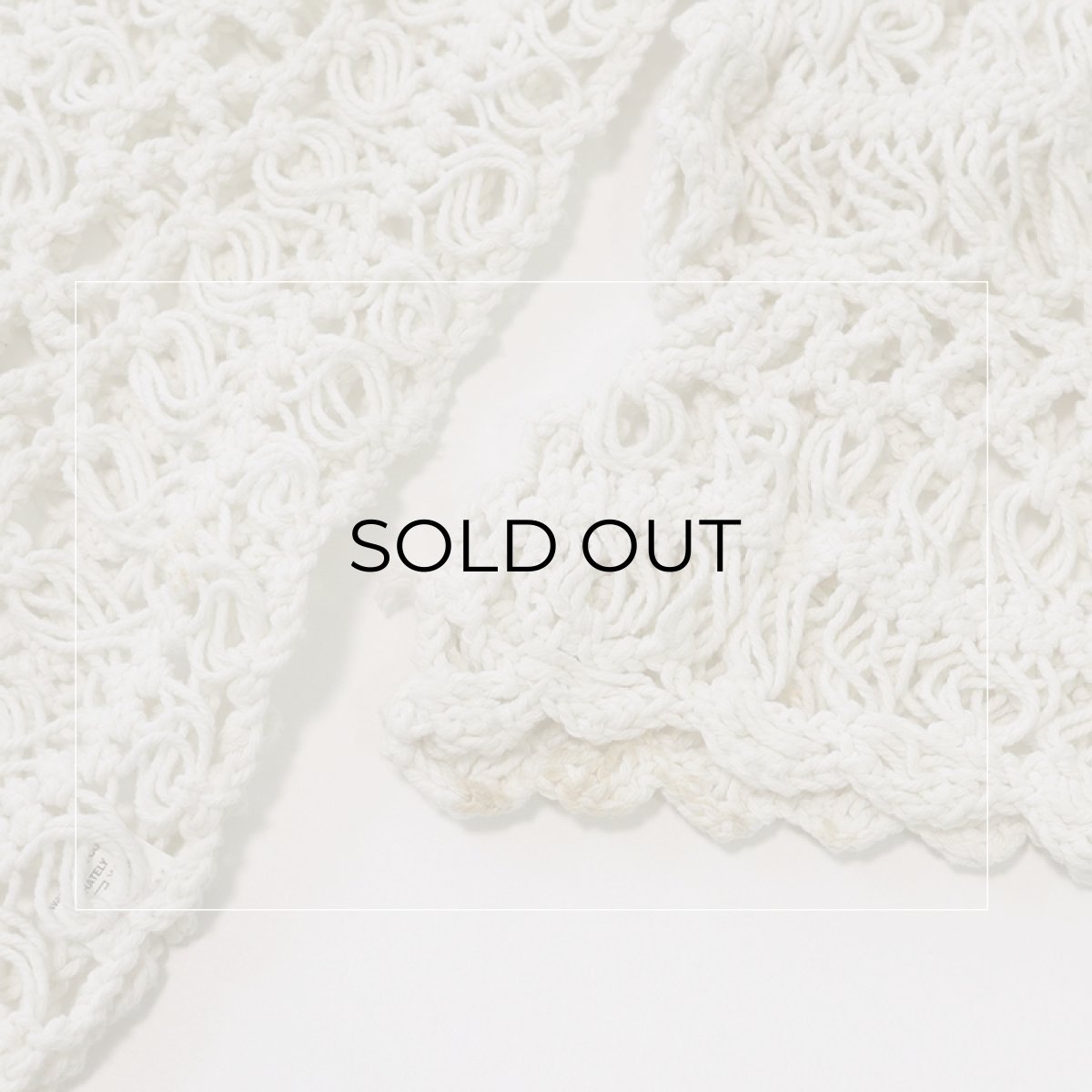 画像7: COTTON KNIT CROCHET TOPS (7)