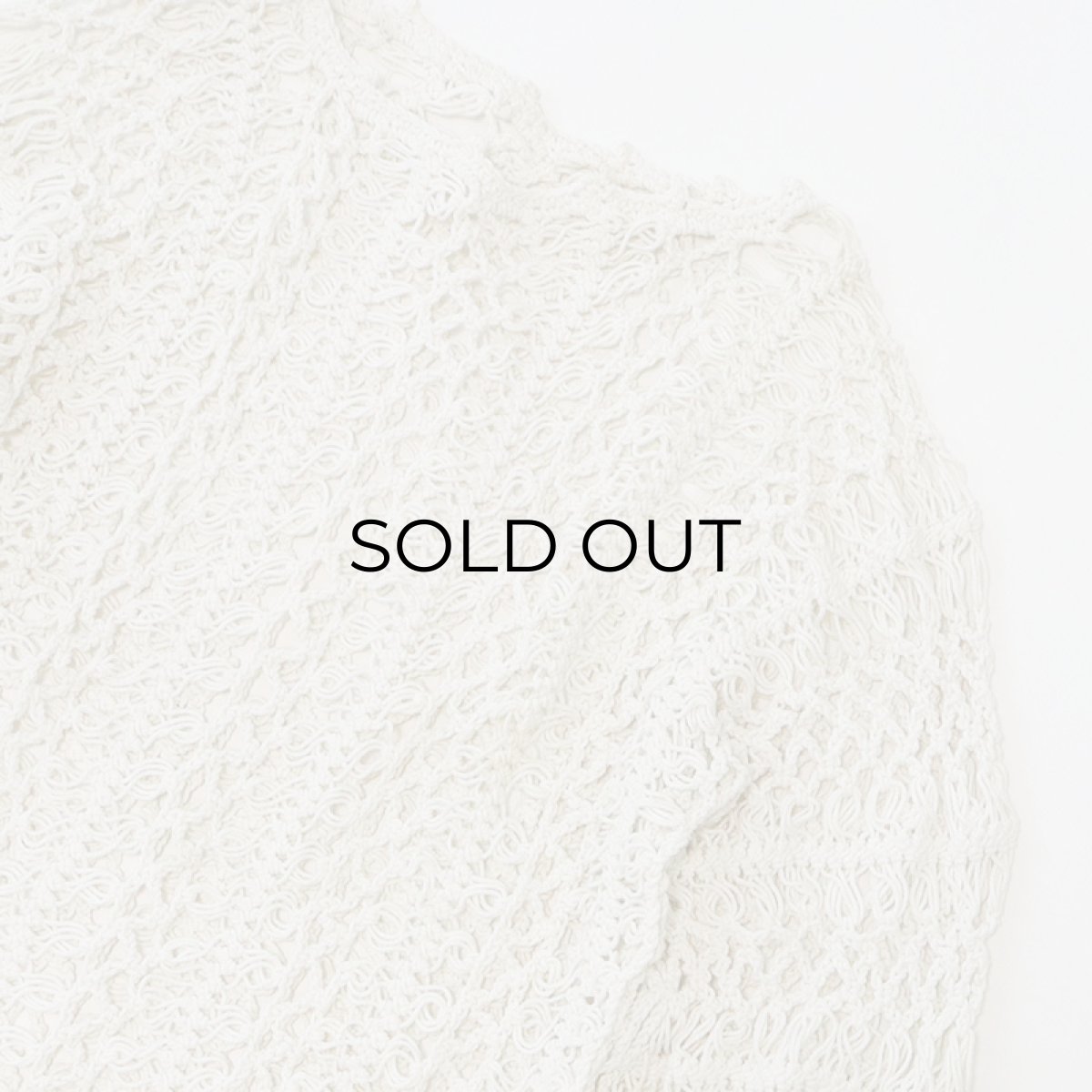 画像3: COTTON KNIT CROCHET TOPS (3)