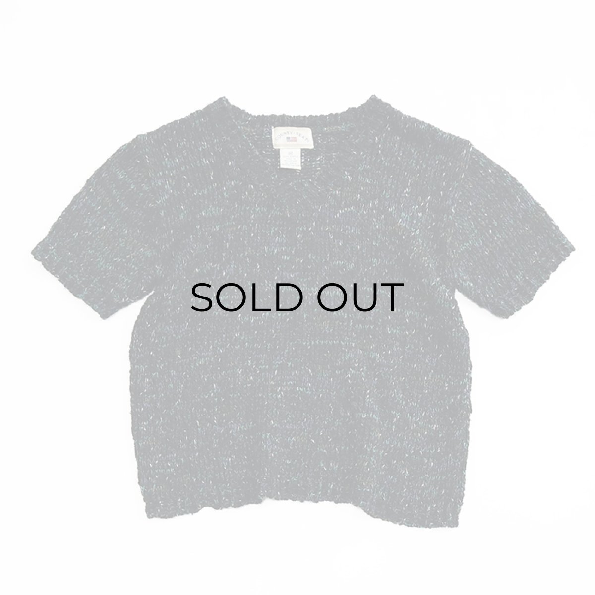 画像4: COUNTY-SEAT ACRYLIC MIX COLOR KNIT S/S SWEATER (4)