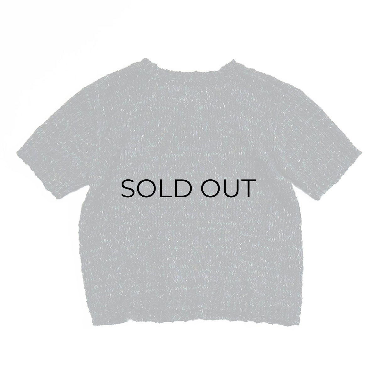 画像5: COUNTY-SEAT ACRYLIC MIX COLOR KNIT S/S SWEATER (5)